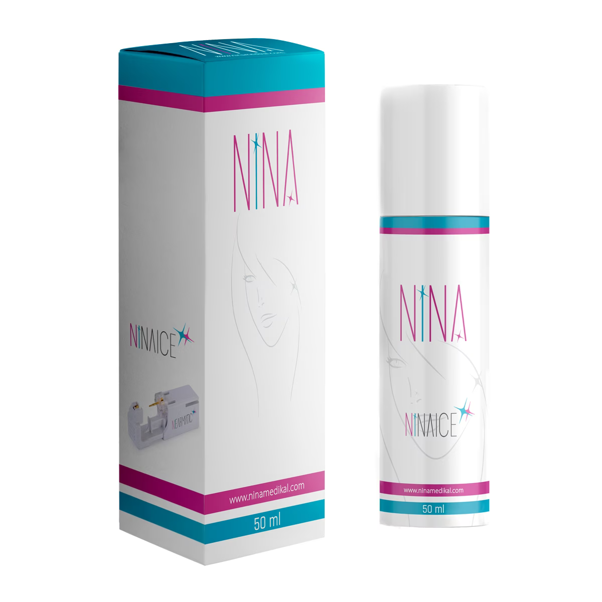 Acısız Kulak Delimi ve Cilt Hazırlığı için Anlık Soğutucu Sprey - 50ml