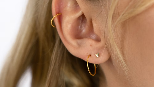 14K Gold Piercing and Earring Suggestions for Those Who Love Minimalist Jewelry