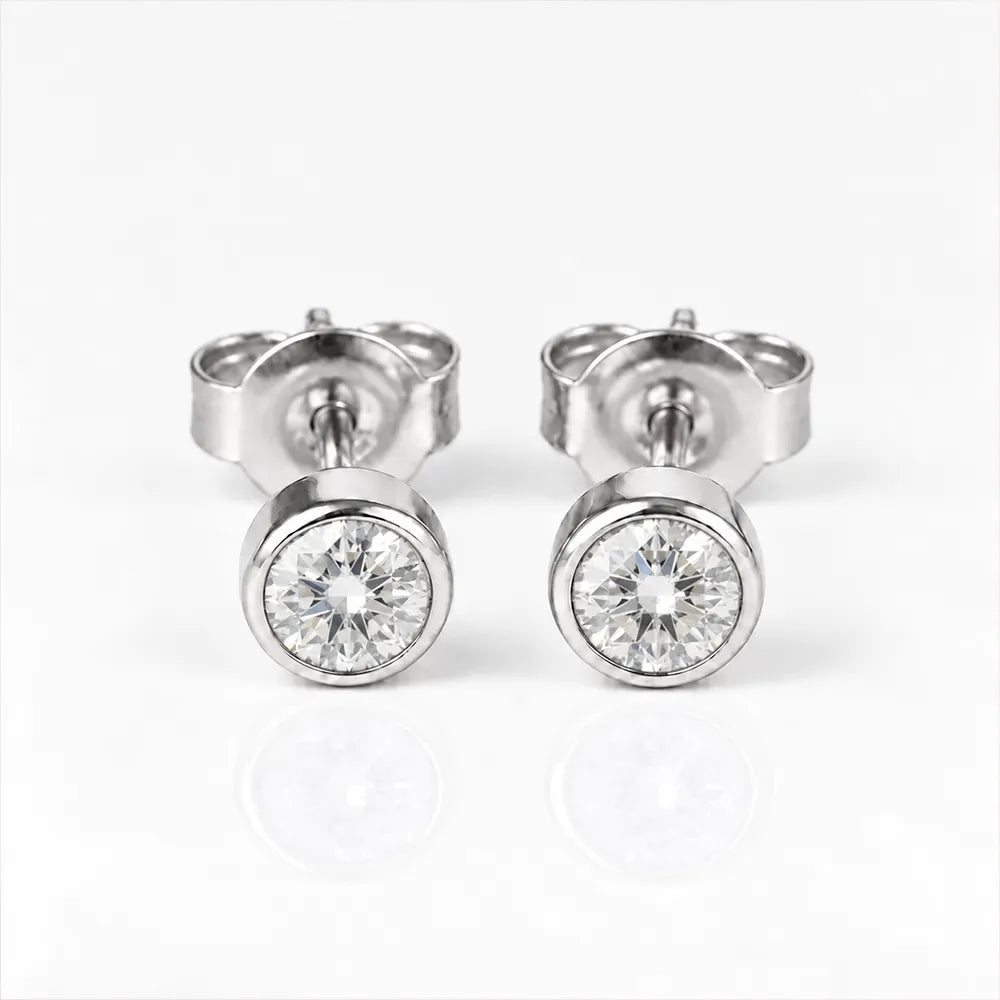 Surgical Steel Ear Piercing Studs - Birthstone Crystal Hypoallergenic