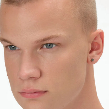 Surgical Steel Ear Piercing Studs - Ball Shape Hypoallergenic