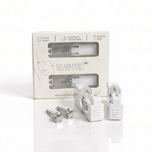 Niearmatic Tek Kullanımlık Kulak Delme Kiti - Shape Star Küpe