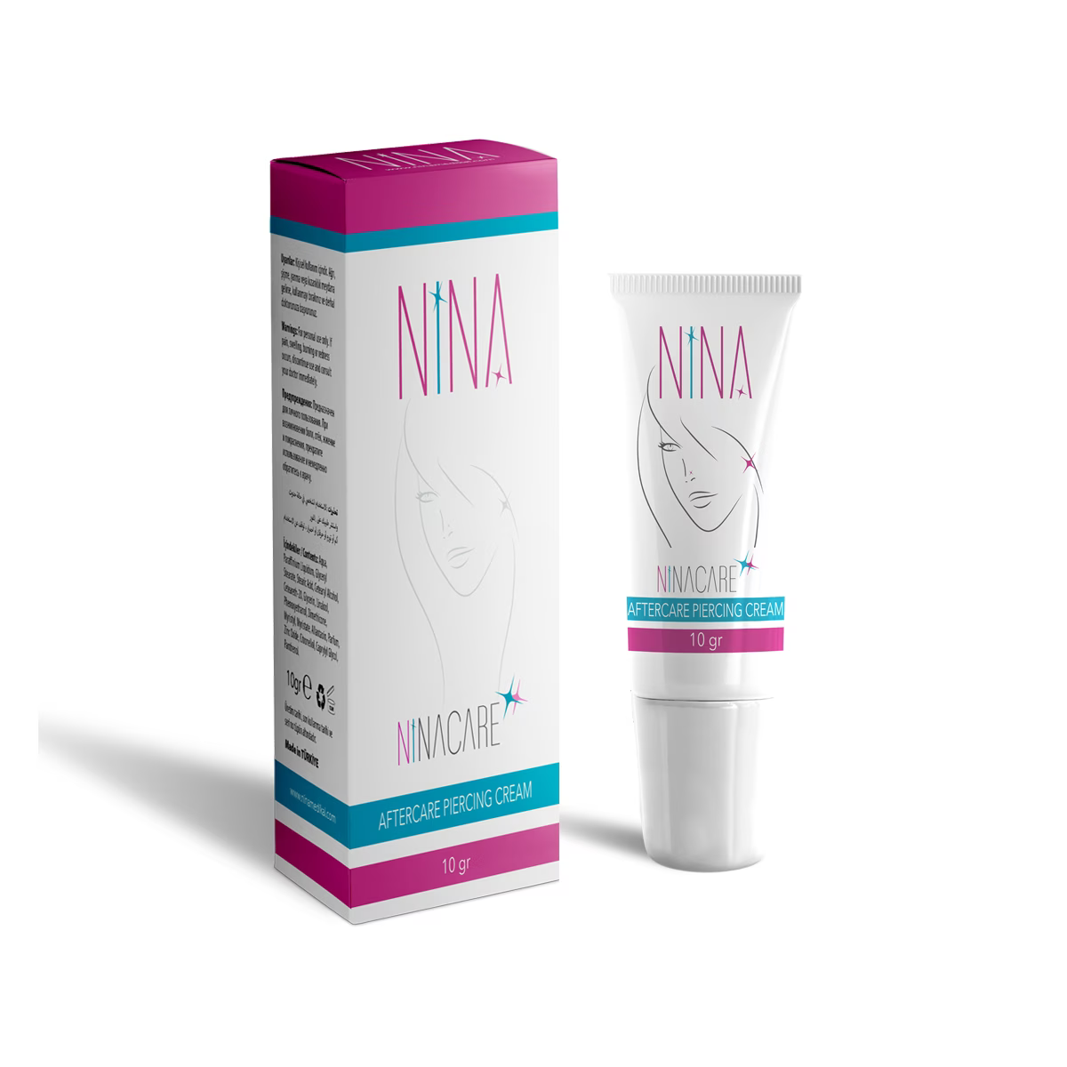Profesyonel Piercing Bakım Kremi - Gelişmiş İyileştirici Formül