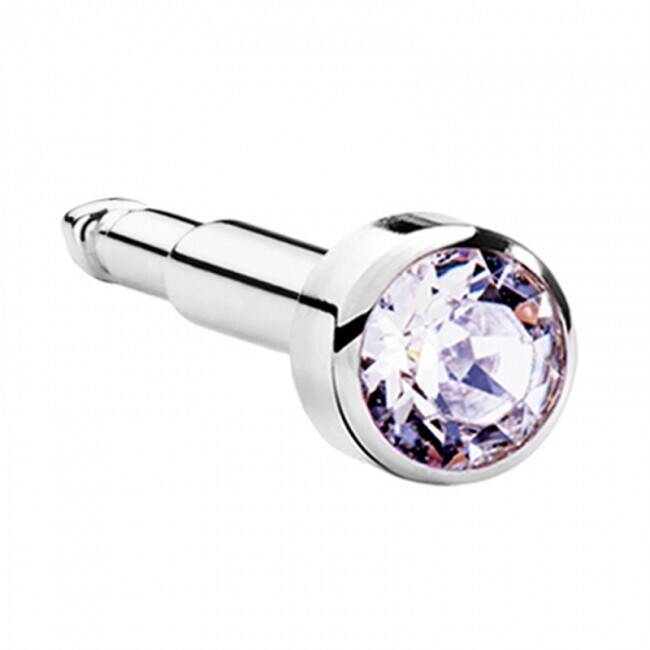 White Nose Crystal Burun Piercing (12Adet)